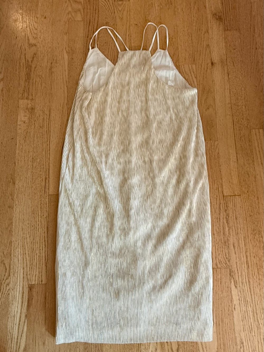 Anthropologie Shae Metallic Dress Size Medium - Picture 2 of 5